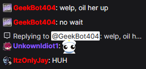 GeekBot404 tweet media