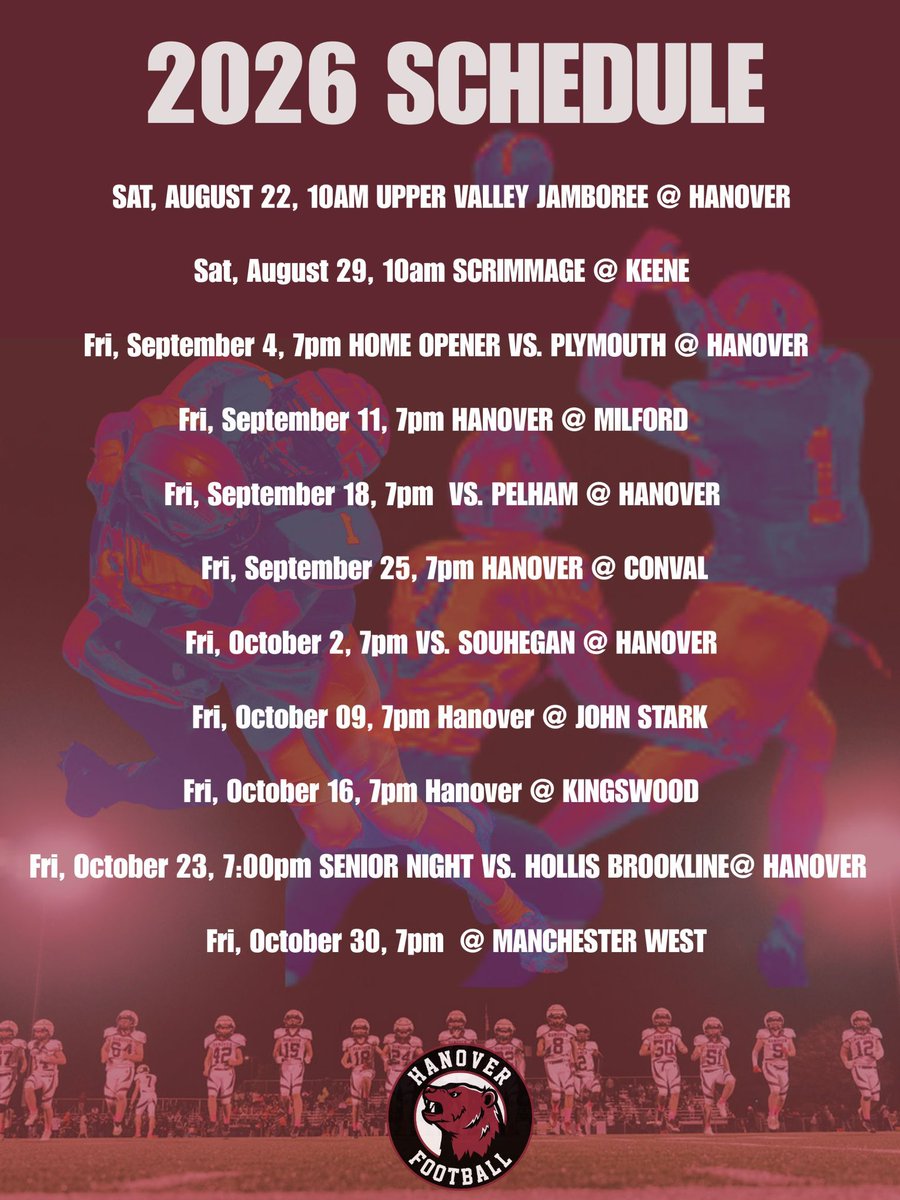 Hanover Bears Football tweet media