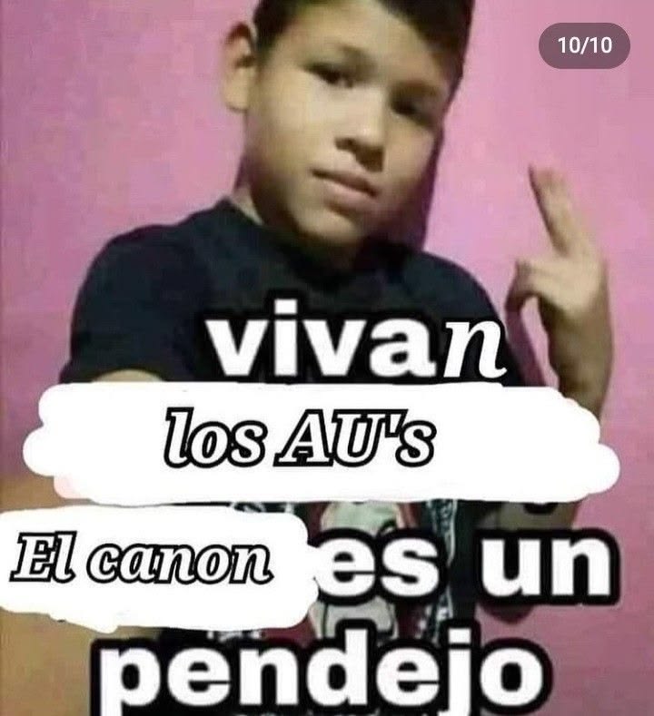 Dios alguien haga algo porfavor ,inicien el fanfic 😭😭😭😭