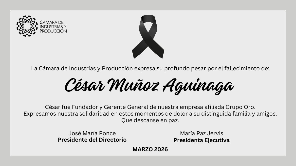 Cámara de Industrias y Producción - CIP tweet media