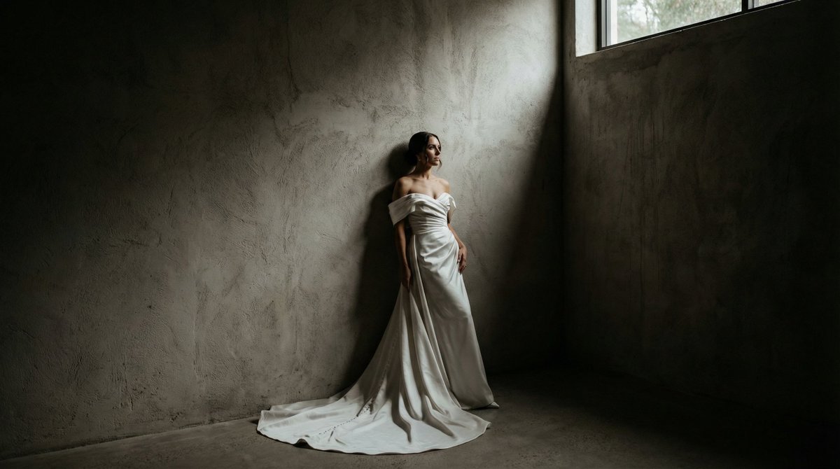DressSnap_'s tweet photo. Window light. Concrete hush.
She stands between who she was and who she will be.

Silk and light

#light #silk #stillness

Where does ceremony begin, if not in a held breath?

#bridalboutique #weddingdress #bridalbusiness #weddingplanning #bridalwear #weddingindustry https://t.co/7krIAuMxve