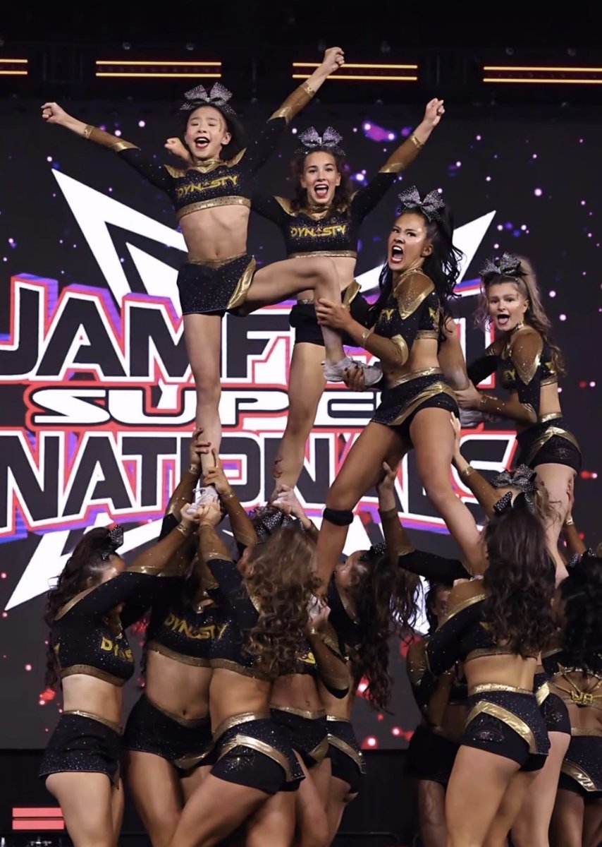 ♕ Ultimate Athletics Dynasty 🏹
🥇WSF
🥇 Jamfest
🥇 CSG
🥇 Cheersport
🥇 NCA
🥇 UCA