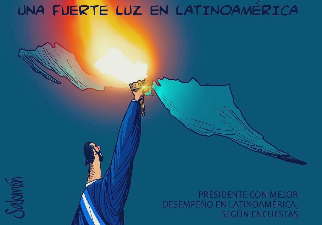 Llámalo como quieras:

El #ModeloBukele

La Doctrina Bukele

El Bukelismo.

El Modelo de El Salvador

Esto no es política.

Esto es un legado para El Salvador y para el mundo entero.

El presidente Bukele está construyendo un legado e iluminando el camino a seguir hacia lo que es