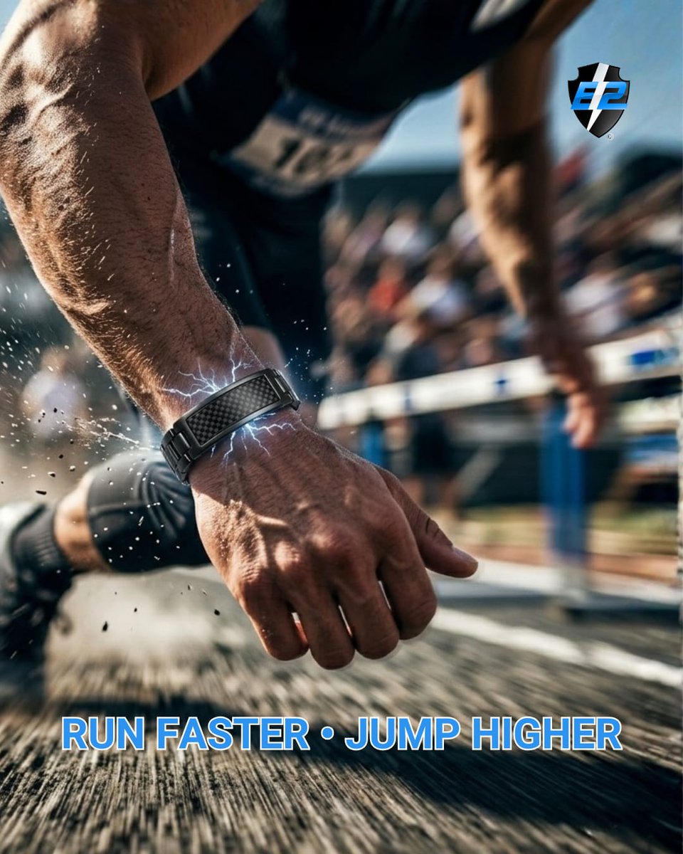 1realjerryriles's tweet image. Built with durable stainless steel and carbon fiber, the E2 Magnetic Bracelet supports strength, endurance, flexibility, and faster recovery—so you can perform at your best every day.

therewindsports60.com/e2-performance/

#E2Performance #E2Bracelet #PerformanceBoost #RunFaster #JumpHigher