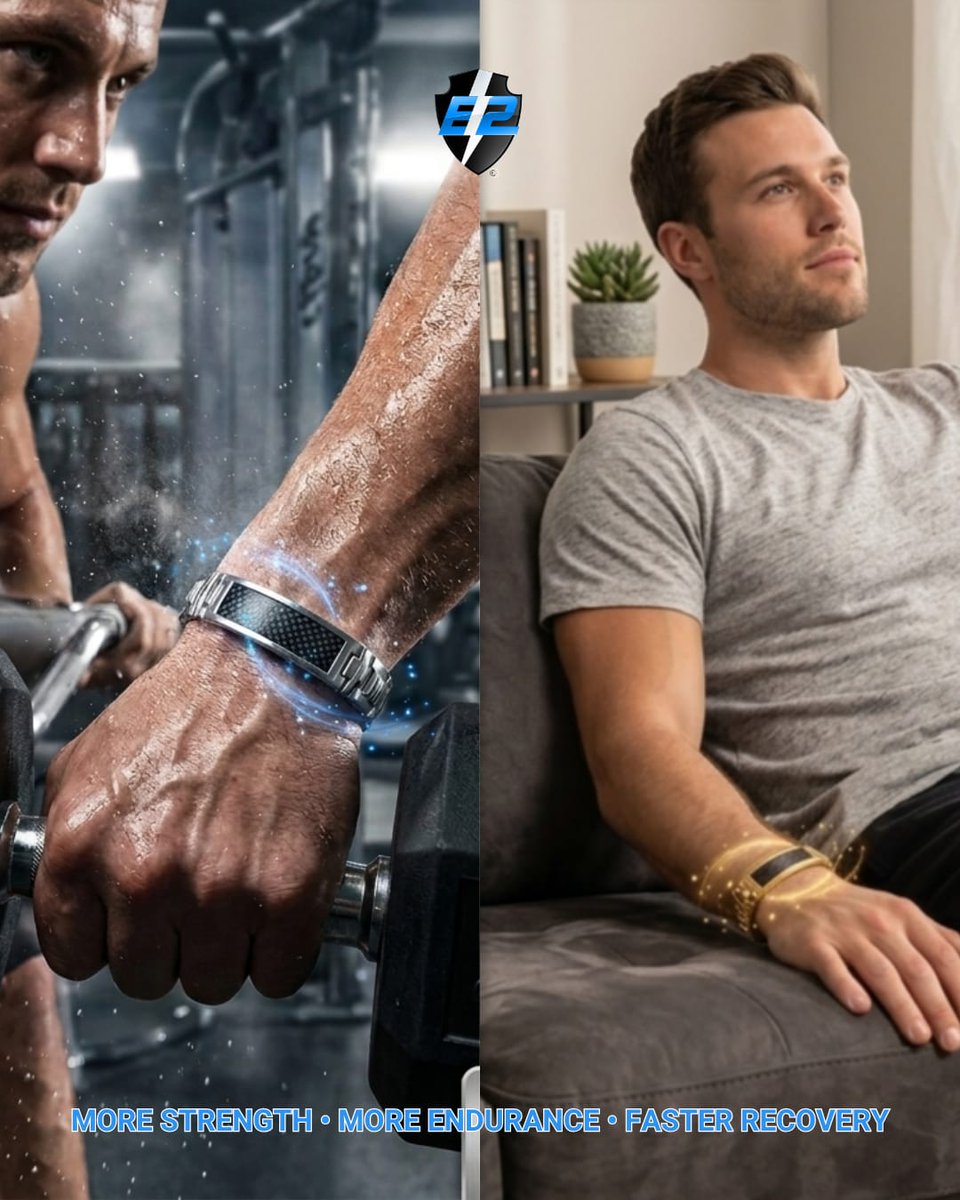 1realjerryriles's tweet image. Built with durable stainless steel and carbon fiber, the E2 Magnetic Bracelet supports strength, endurance, flexibility, and faster recovery—so you can perform at your best every day.

therewindsports60.com/e2-performance/

#E2Performance #E2Bracelet #PerformanceBoost #RunFaster #JumpHigher