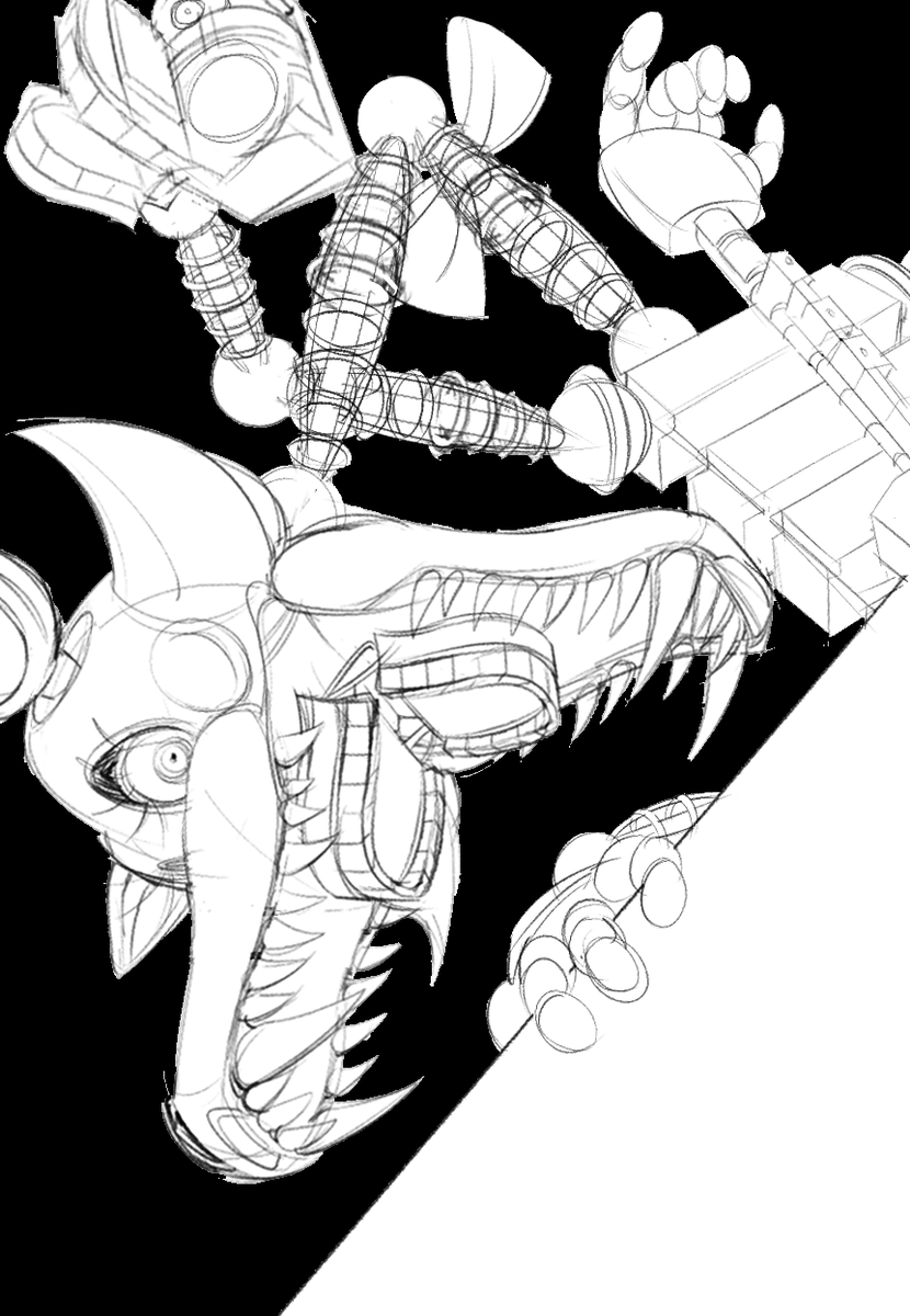 DreamPopee's tweet photo. @SaintTheSin_VT @rooksarmorpack Yeah, I do! I create a rough colored sketch with some of the main shadows and then just render a LOT https://t.co/dkun7qi4nO