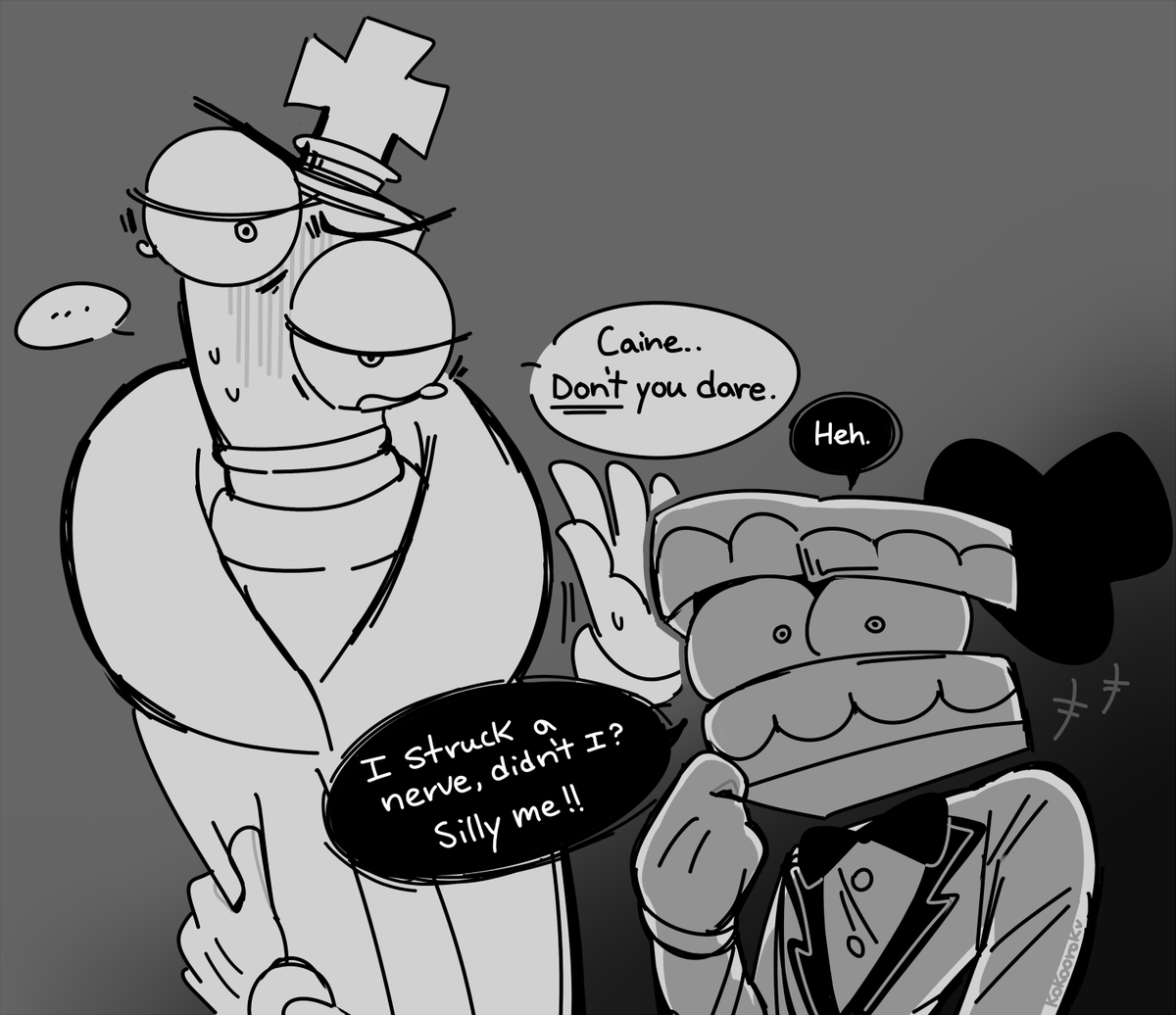 korok yandere caine era tweet media