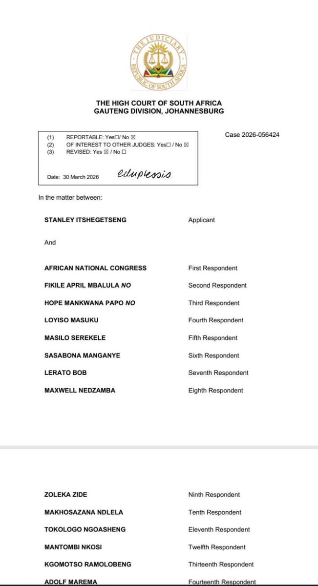 ANC Greater Joburg Region tweet media