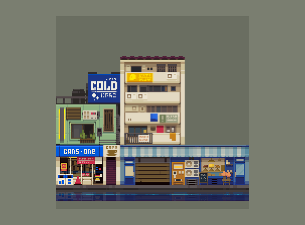 UnfuneralOD's tweet image. some like this #house #blocks

#practice #pixelart #gamedev