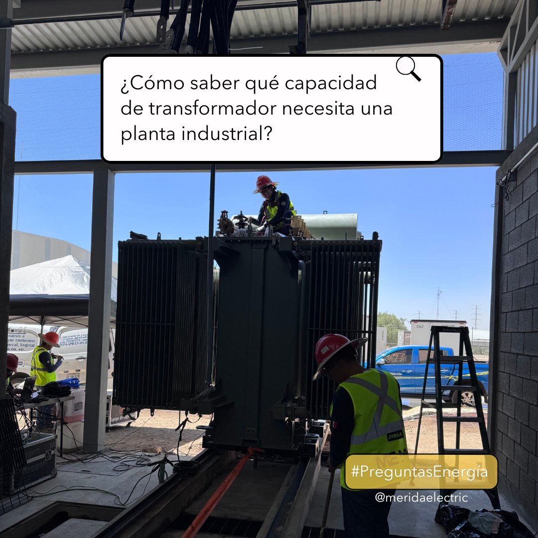 MeridaElectric's tweet image. ❓ ¿Cómo elegir la capacidad correcta de un transformador? Una decisión clave para cualquier proyecto industrial.
#Transformadores #IngenieríaEléctrica #IndustriaMX #Energía
