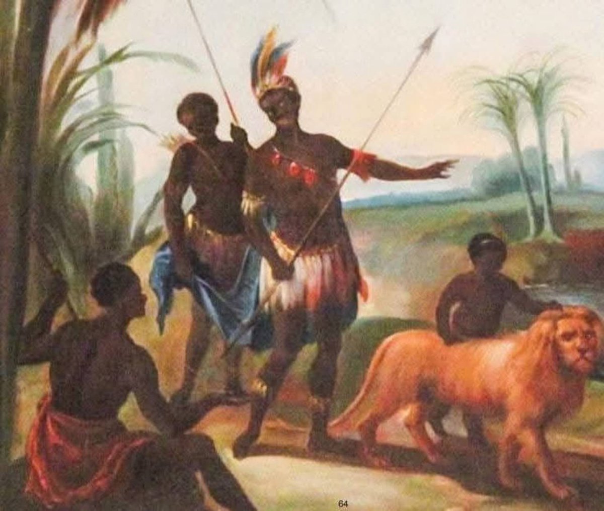 We Were Already Here. 
Lions in America