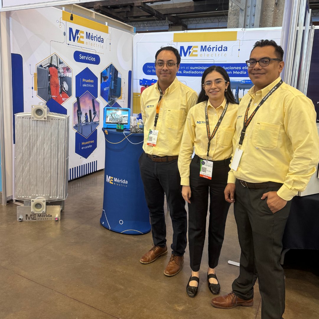 MeridaElectric's tweet image. La forma de trabajar también define los resultados. Experiencia, seguimiento y atención técnica marcan la diferencia.

meridaelectric.com

#IndustriaMX #Transformadores #Ingeniería #Energía