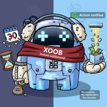 MG_miraj's tweet photo. Stop waiting 30 days for your payout. ⏰

XOOB = Instant settlement.

Action verified → Rewards in your wallet.

No invoices. No middlemen. No excuses.

#XOOB https://t.co/epFQAMY1Fl