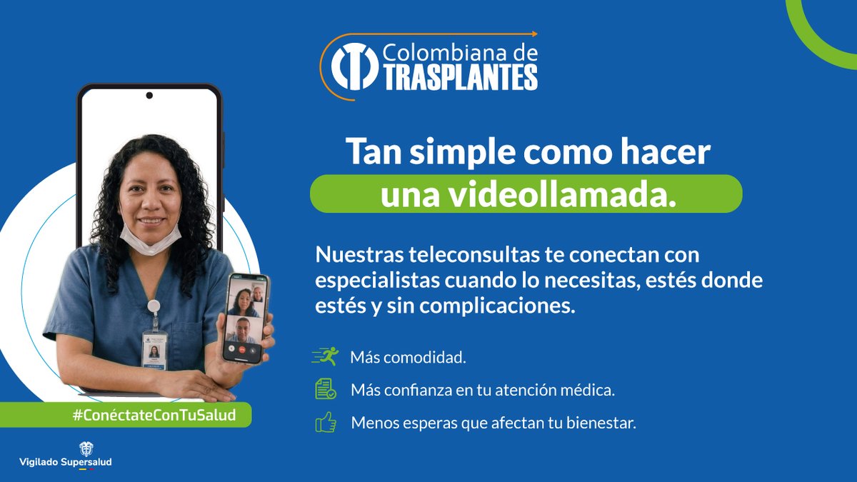 coltrasplantes's tweet photo. ✅ Cuidar tu salud es tan sencillo como disfrutar de lo que más te gusta. Agenda tu teleconsulta y siéntete acompañado en cada paso.
#ConéctateConTuSalud #SaludSinLímites #Teleconsulta #Pacientes #IPS #Bienestar https://t.co/Hw9EkLmT9M
