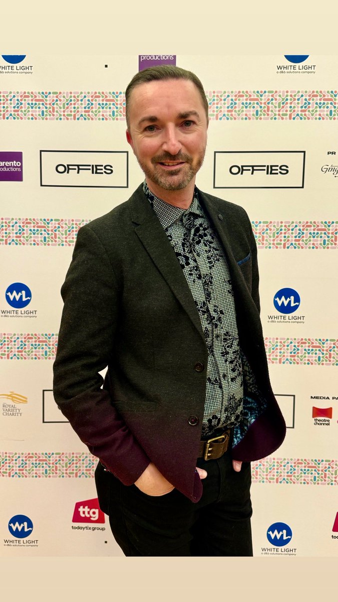 warrenbacci's tweet photo. Fabulous night at “The Offies Awards 2026” courtesy of @connordelves who was up for an award, as well as @sophieeafisher and @rowan_armitt_brewster 
Congrats to Rowan who won! And thanks to @shalanyx for being Fabulous company! https://t.co/jdnNmxOO9r