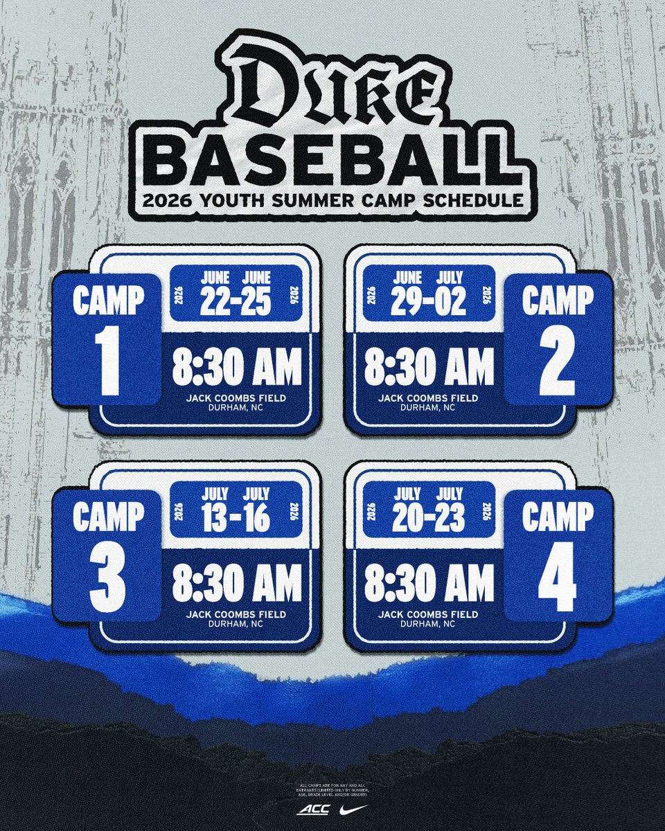 Duke Baseball Camps tweet media