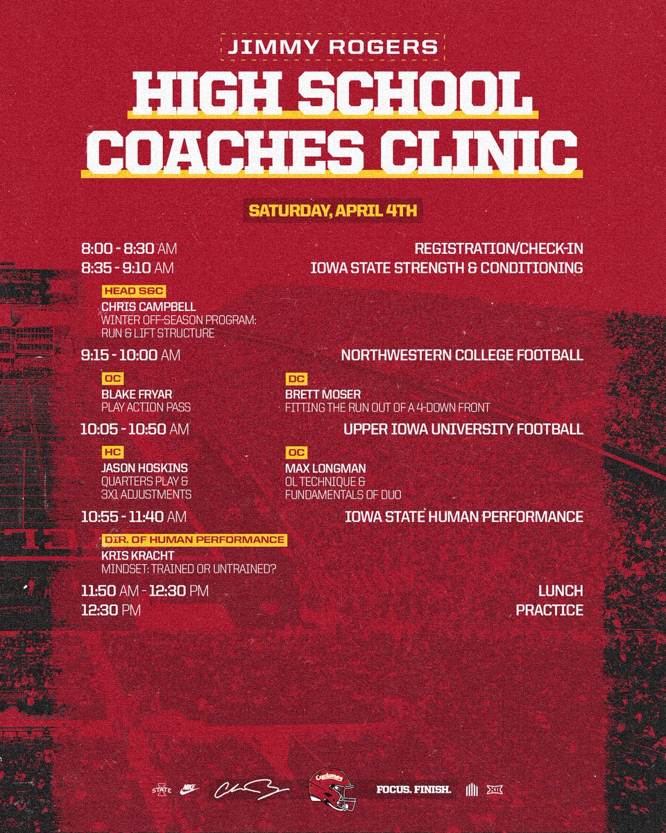 Iowa State Football tweet media