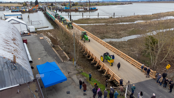 RattanNews's tweet photo. City of Delta Celebrates Reopening of Westham Island Bridge https://t.co/dI5S7qCU1i via @Indo-Canadian Voice https://t.co/Cn5xDc2Ktv