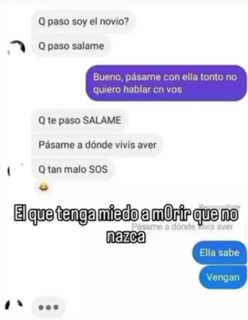 "Ella sabe" lo re meaba JAJAJJAJA