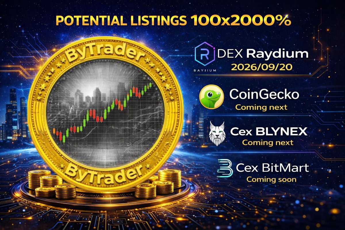 ByTraderpro's tweet photo. 🚀 https://t.co/OqrGApTPip is Live! 🚀
Stay connected with our community and never miss an update!

✅ Follow us on Twitter
https://t.co/WERy3YVk2v
✅ Retweet & Support

✅ Join our Telegram Community
https://t.co/J4MB0KBepv…

🌐 Visit our Website
https://t.co/2DUcha0Bpn
🔥 Big things coming — early supporters always win!

#Crypto #Trading #BYTrader #Web3