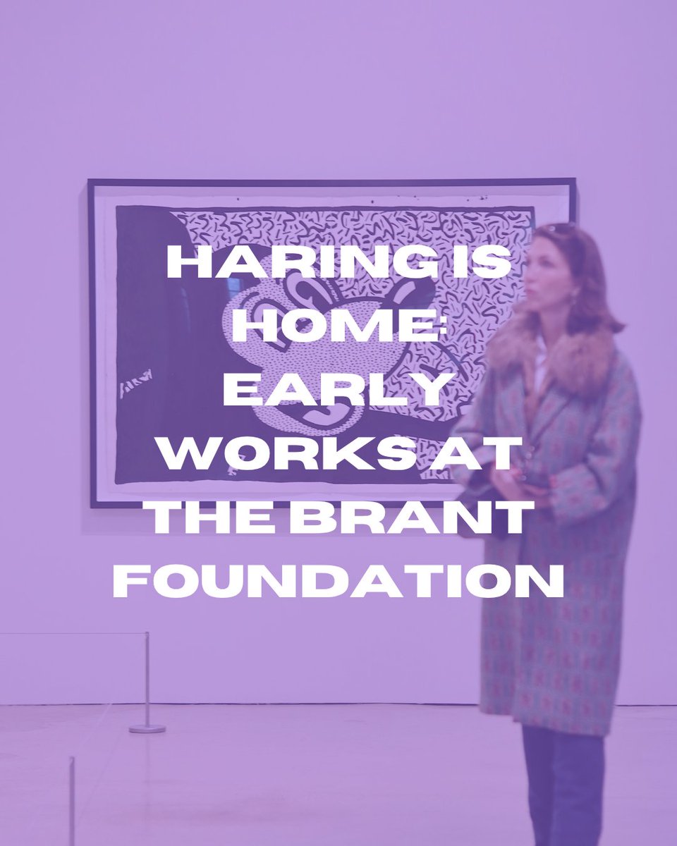queerarthub's tweet photo. Keith Haring didn’t just paint walls; he drew a roadmap for queer resistance. 🎨✨

Haring’s early works from 1980-1983 is on view at @thebrantfoundation. From the iconic 1982 Blacklight Room to rare subway drawings, this exhibit is a radiant homecoming in the East Village. https://t.co/4888ENJQUB