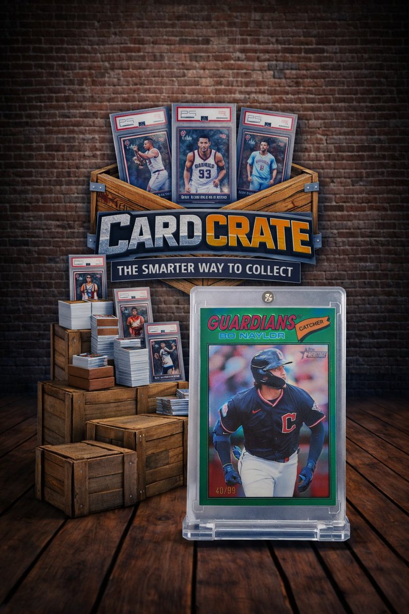 CardCrateSports's tweet photo. New Cards Drop Daily

Shop https://t.co/EznQATSQVH 

#sportscards #tradingcards #thehobby https://t.co/C4neUIW7nd