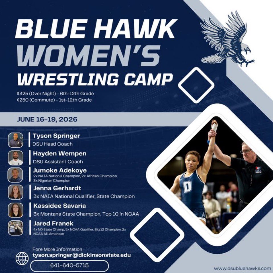 DSU Women's Wrestling tweet media