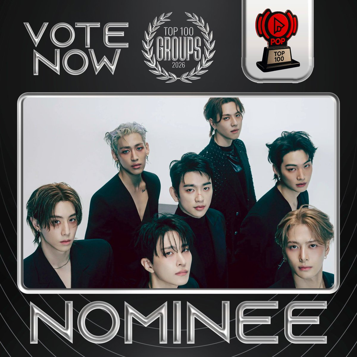 GOT7 has been nominated for the Best Group Award 🏆

👉 VOTE: dabeme.com.br/groups/