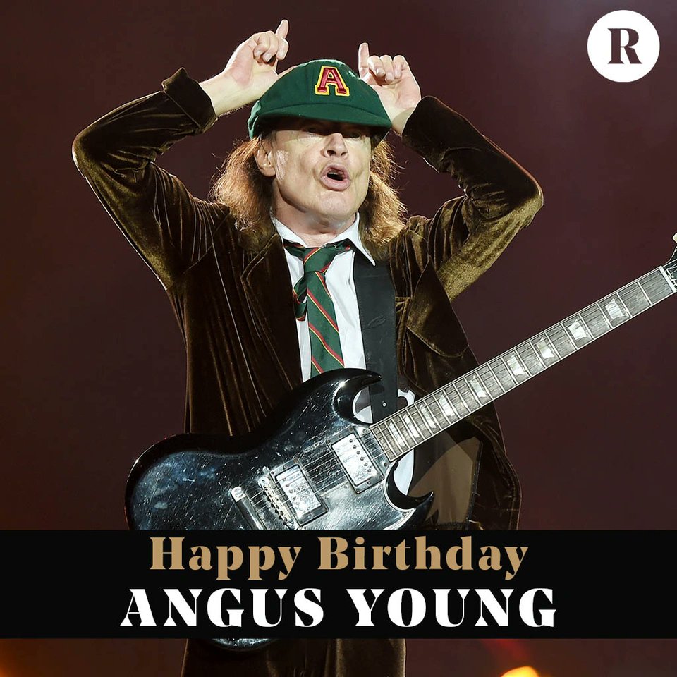 ⚡ Happy birthday, Angus Young!⁠
⁠
What's your favorite AC/DC song?