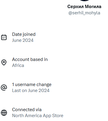 <a href="/serhii_mohyla/">Cepxил Morилa</a> dude - where is Ukraine on a map of African or N America? I can't find it.
