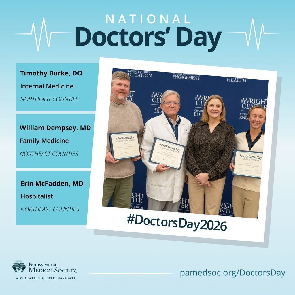 PA Medical Society tweet media