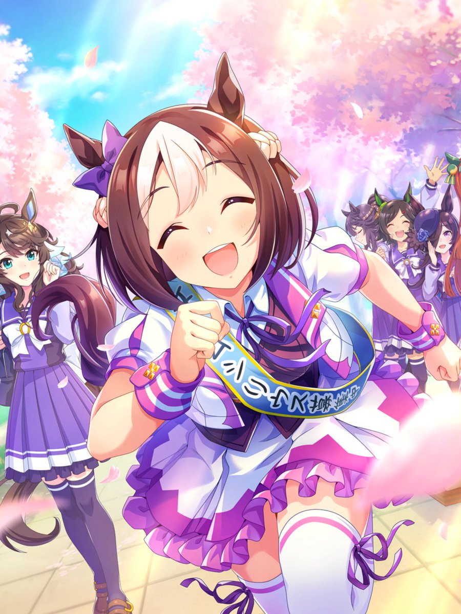 umapairs's tweet image. Today’s fourth pair is Special Week &amp;amp; Kasumi Toyama! (Platonic or Romantic)

Extra: #Poster Girl Yuri

#SpecialWeek #KasumiToyama