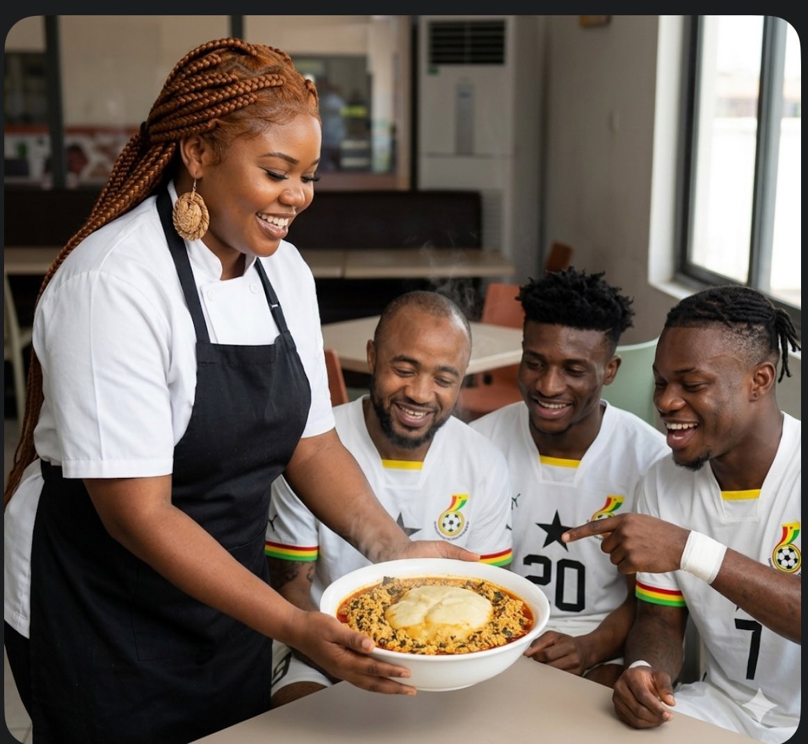 CarinaKJacob's tweet image. Despite Ghana improved Germany still beat them. I caused it. I gave black starts fufu before the match. 😜🤭

Germany 2-1 Ghana 

#semenyo #havertz