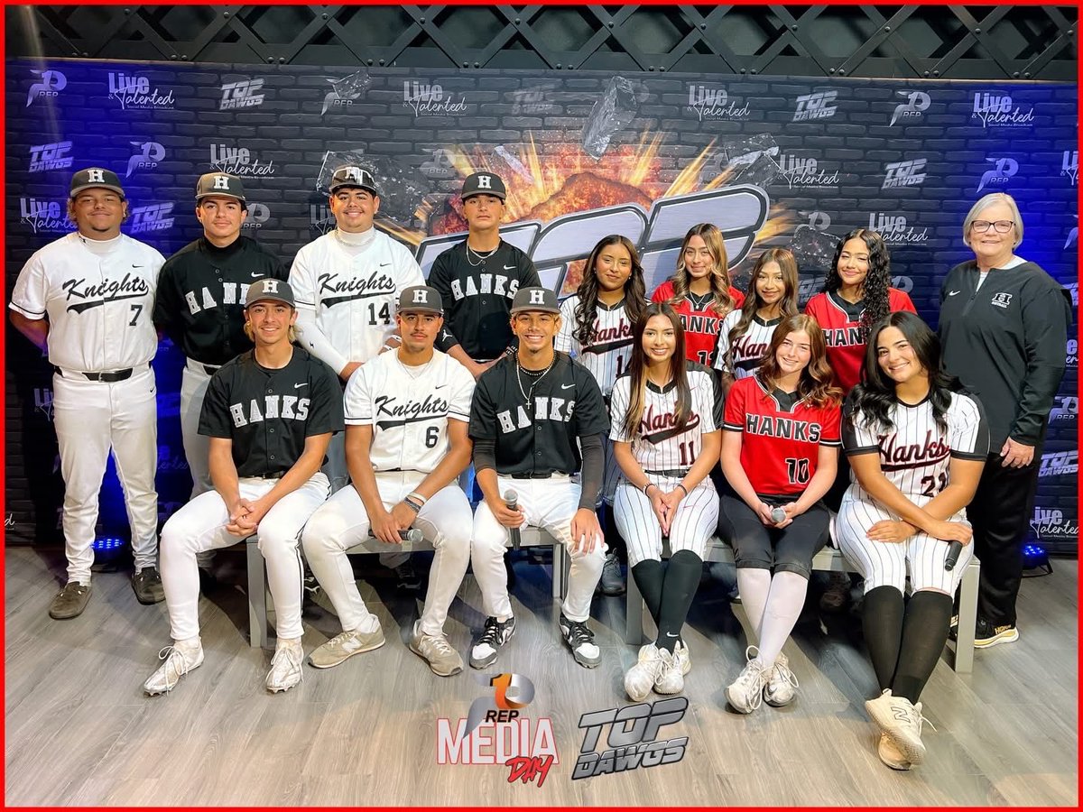 HanksSBBooster's tweet photo. Thank you @Prep1USA @Prep1Media for including @HanksSoftball @JMHanksBaseball at media day! Appreciate all you do to showcase our local athletes! https://t.co/V48OC6dP7k