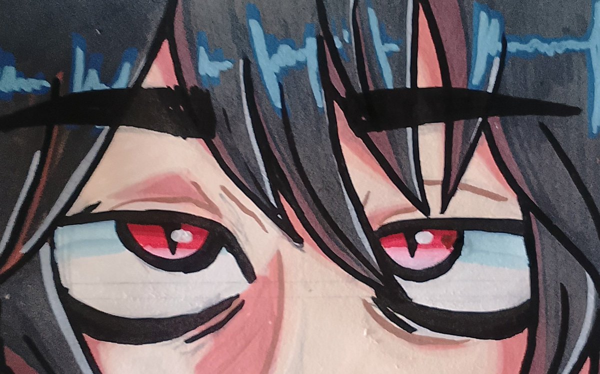 alex_boyfriemd's tweet photo. Oh, Seven's eyes? Yes, I wanted to practice with traditional coloring.
#scissorseven #scissorseven #자객오육칠
#刺客伍六七
#ScissorSeven #Wuliuqi #shadowkiller #art #Traditionaldrawing https://t.co/Pleunq1ZbI