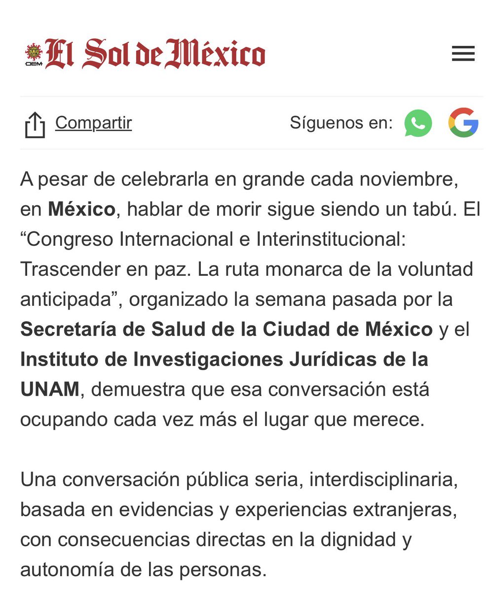 aurel_gt's tweet photo. ¿Ya saben qué es la #VoluntadAnticipada? Más de 27 mil personas hicieron su trámite en la #CDMX. 

Un primer paso rumbo al derecho a una #MuerteDigna con avances y áreas de oportunidad también para @LaAgenciaCDMX @SSaludCdMx. 

➡️ https://t.co/61mmGCkLo9 https://t.co/UW1z111Z5f