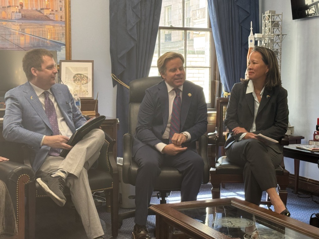 SpaceCoastEDC's tweet photo. Each year, Space Coast Leaders travel to Washington D.C. to advocate for our region with one unified voice.  We engage directly with decision-makers shaping the future of U.S. space, defense and commercial innovation. https://t.co/RTzrW7N4Vk