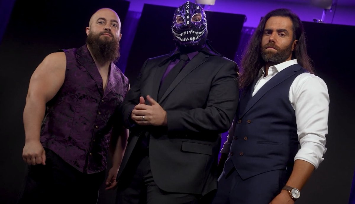 BlazexInferno's tweet image. #AlexReynolds #EvilUno #JohnSilver #TheDarkOrder #DarkOrderForever #ROH #RingofHonor #WatchROH