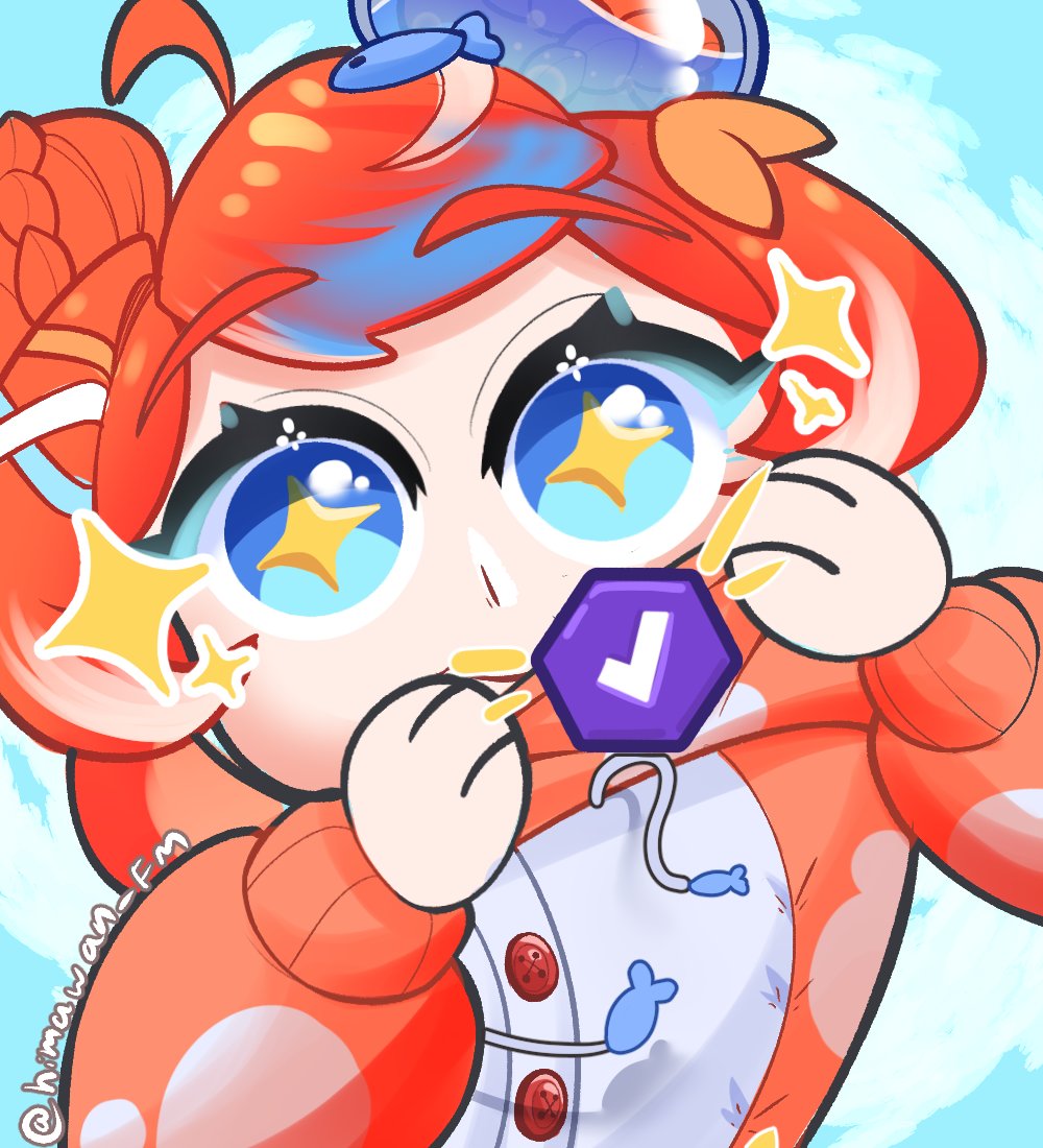 Congratulation Bu! The small fish doing a big things!! Have a silly art of small bu~

#Adrawabu