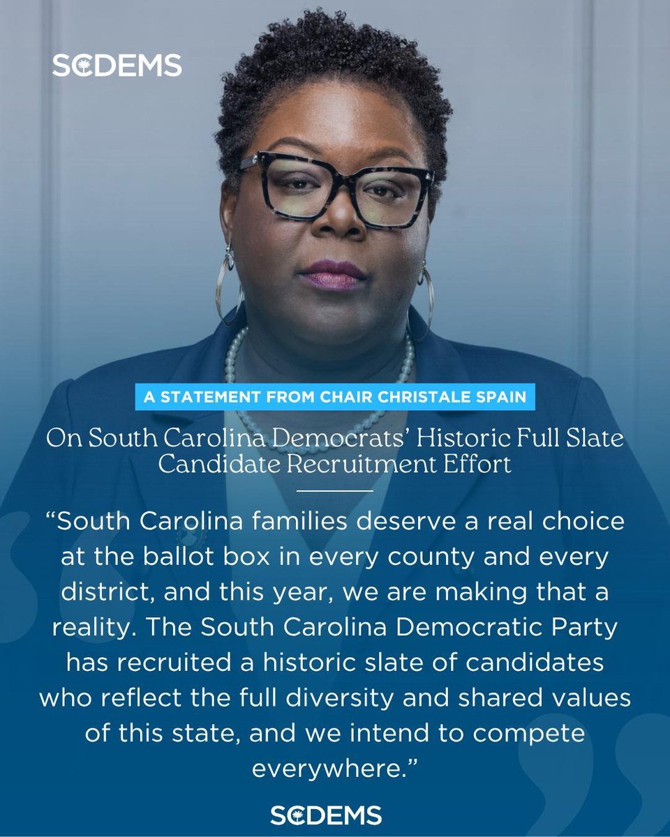 South Carolina Democratic Party tweet media