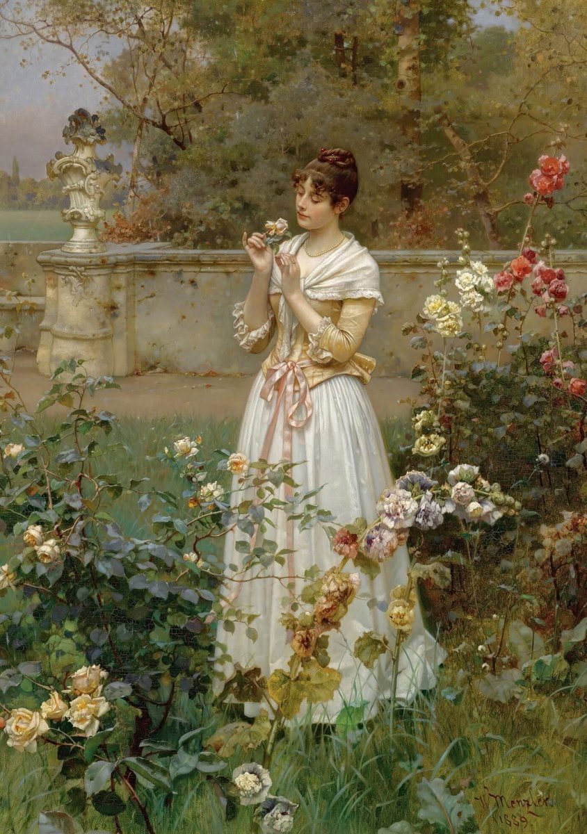 "The Rose of All Roses" by Wilhelm Menzler, 1889