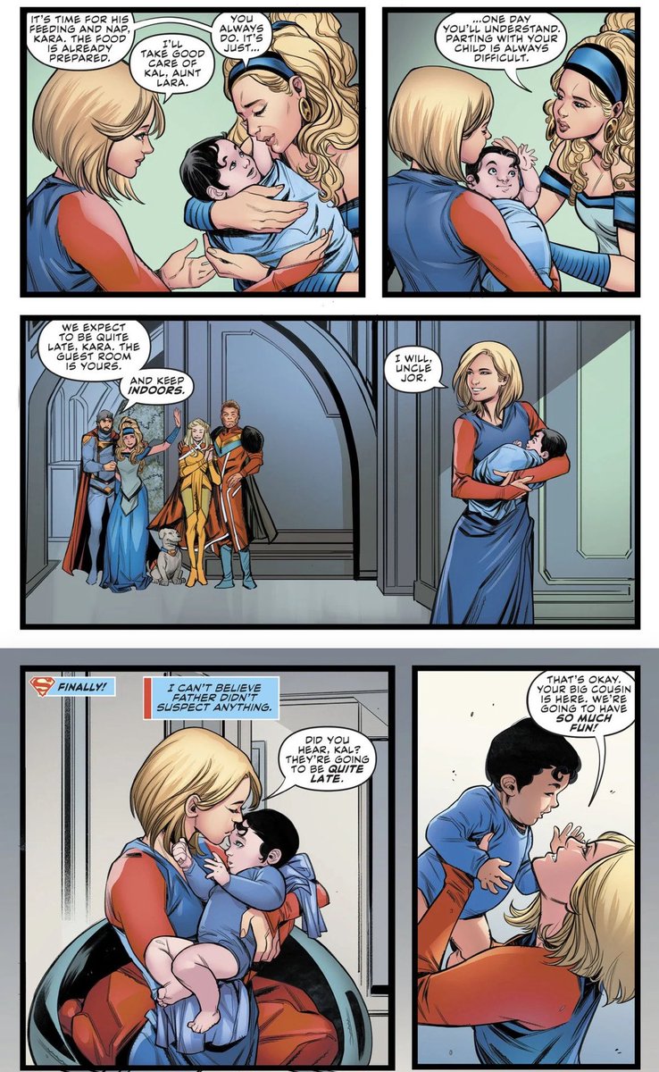 yuushishio's tweet image. As much as I love Superman and Supergirl… I hope they would give me more explanation in the final movie that Clark can easily regard himself as Clark on live like this. Maybe their line is very secured, it’s private with Kryptonian Tech? 
But on this screen on Kara’s side, she