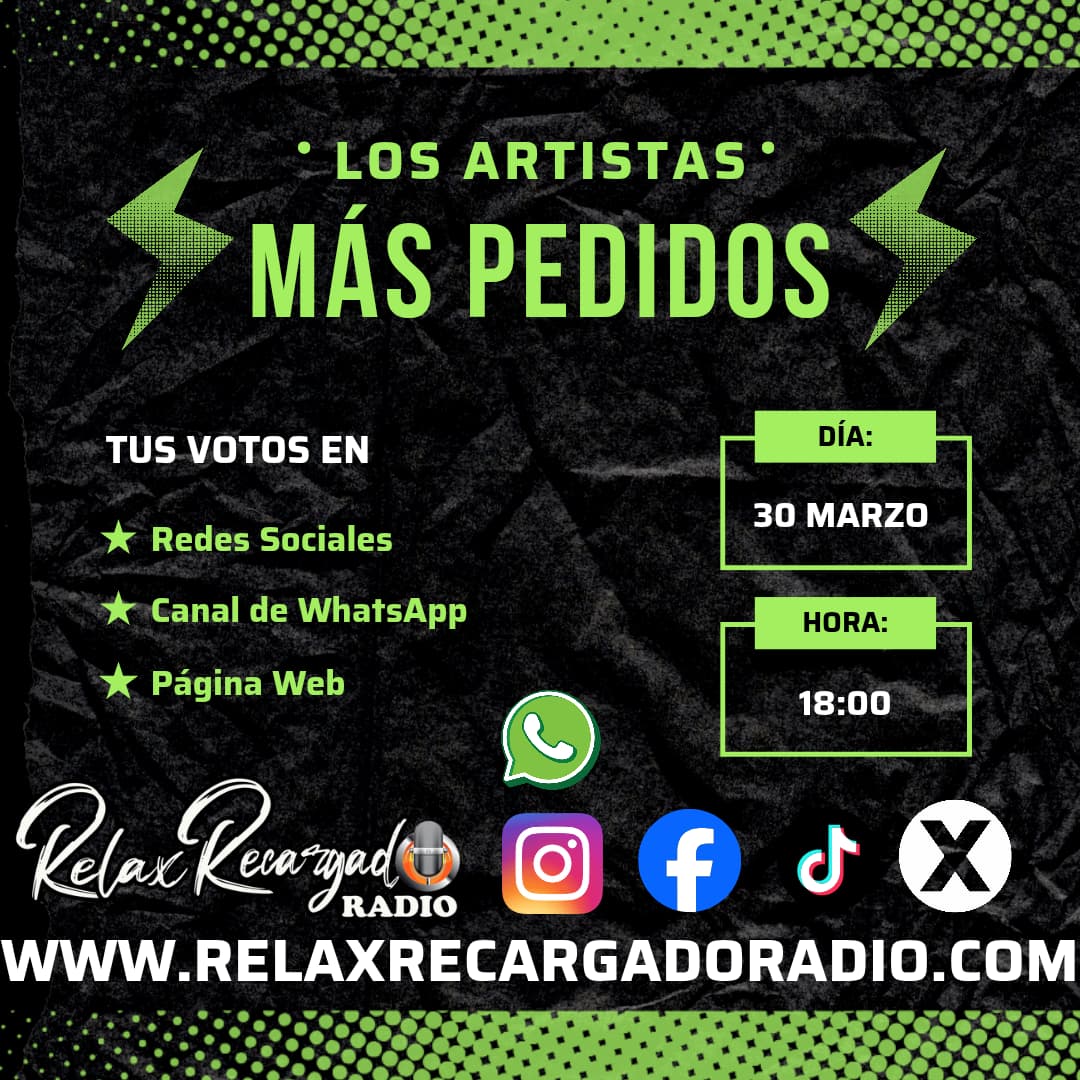 Relax Recargado Radio tweet media