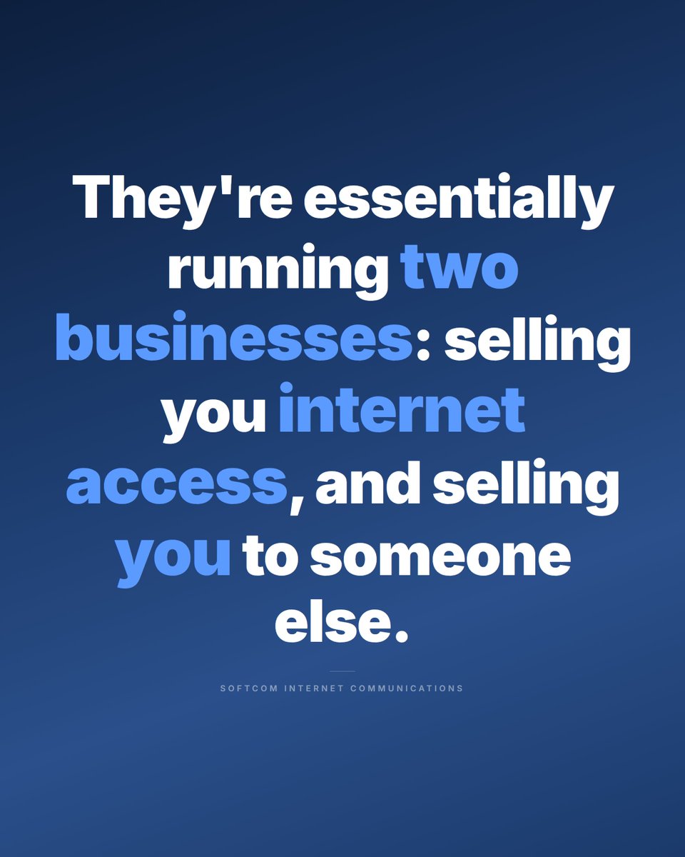SoftcomInternet's tweet photo. If  you can't get a real person on the phone when your internet goes down,  your provider is telling you exactly where you rank on their priority  list. https://t.co/lF7eCQ7WfP
