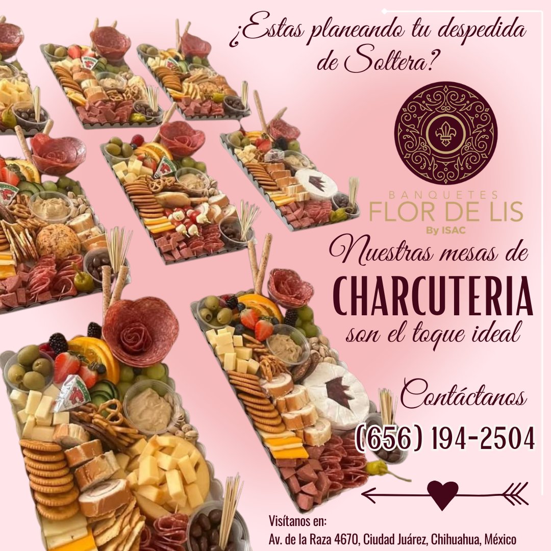 florisac717171's tweet image. 🍴 🧀🥂 El detalle perfecto sí existe y en Flor de Lis by Isac sabemos cómo lograrlo.
¡Contáctanos para cotizar al WhatsApp wa.link/j1lafk
#Charcuteria #banquetes #ensaladas
#EleganciaGastronómica
#eventoscorporativos #SaboresInolvidables #MesasDePostres #canapes #Snacks