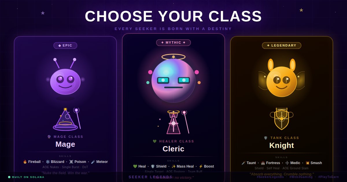 Seeker Legends tweet media