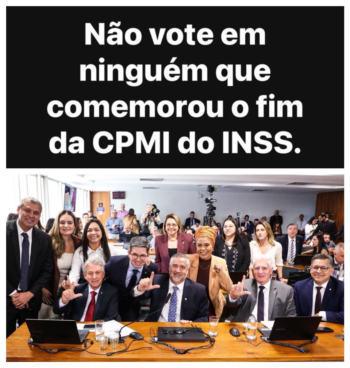 Teca :A indignada com a Corrupção🔰Ⓜ️ tweet media