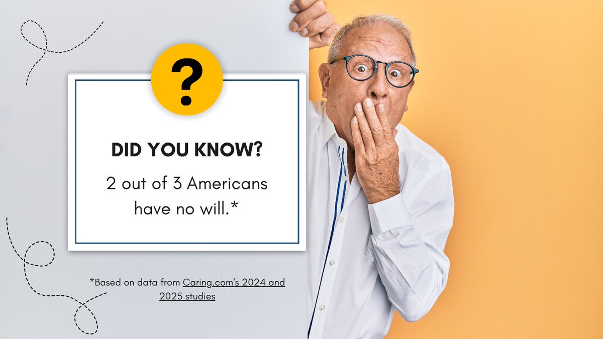 Heavenly_Notes_'s tweet image. Nearly 2 out of 3 Americans don't have a will.

Caring.com explains what that means — and what you can do about it. 💙

caring.com/senior-product…

A will handles your assets. @HeavenlyNotes handles the rest.
heavenlynotes.cloud
#PeaceOfMind #LegacyPlanning