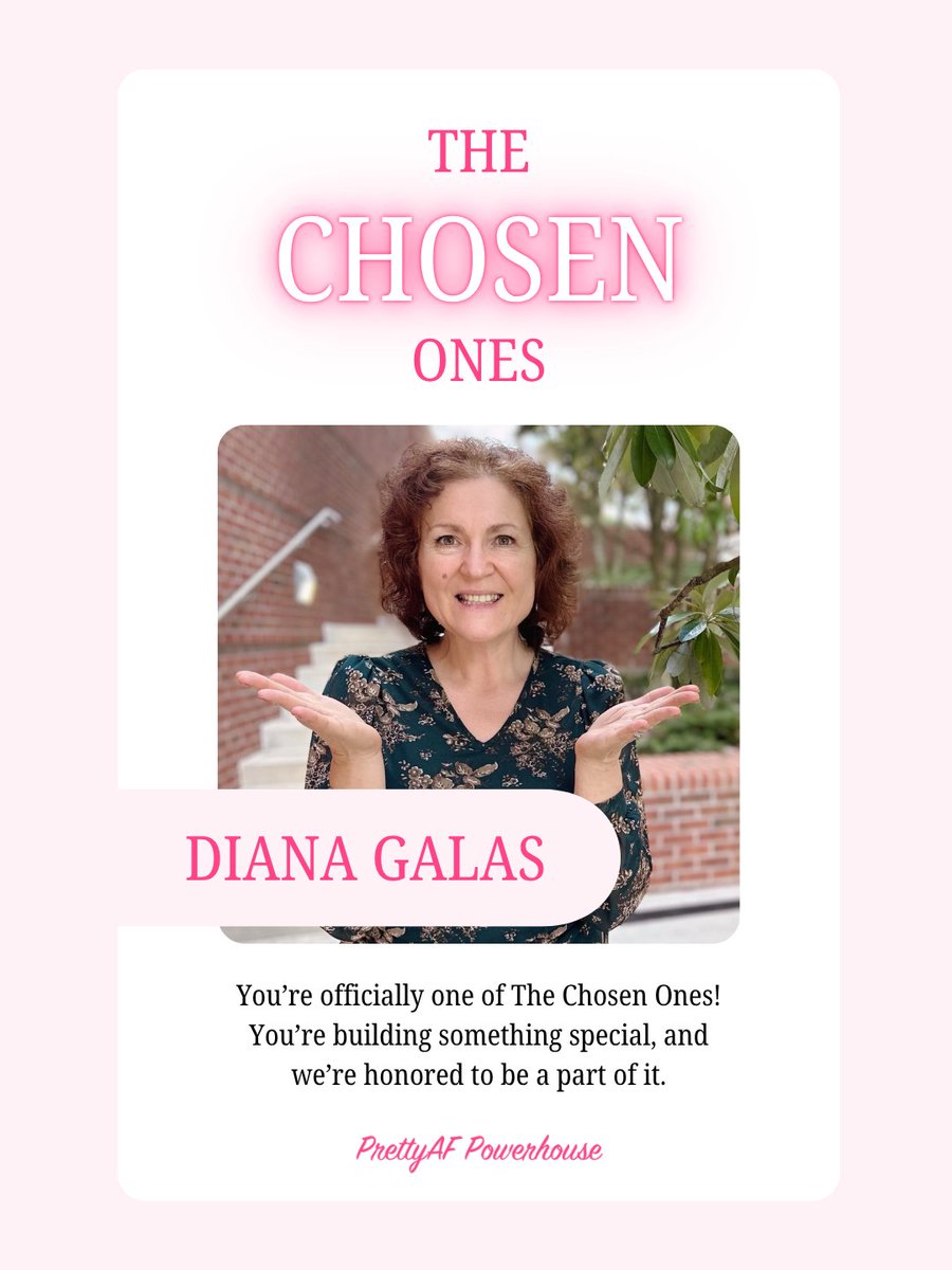 Azalee_Maslow's tweet photo. Welcome to The Chosen Ones, Diana! 🎉

I’m so excited for the year to come 🫶

PS - Pre-sale pricing for The Chosen Ones ends March 31. If you’re ready to be one of the CHOSEN ones, now’s the time to move. 
Join here - https://t.co/I7AuCWjre2 https://t.co/sGTuyNCxFU