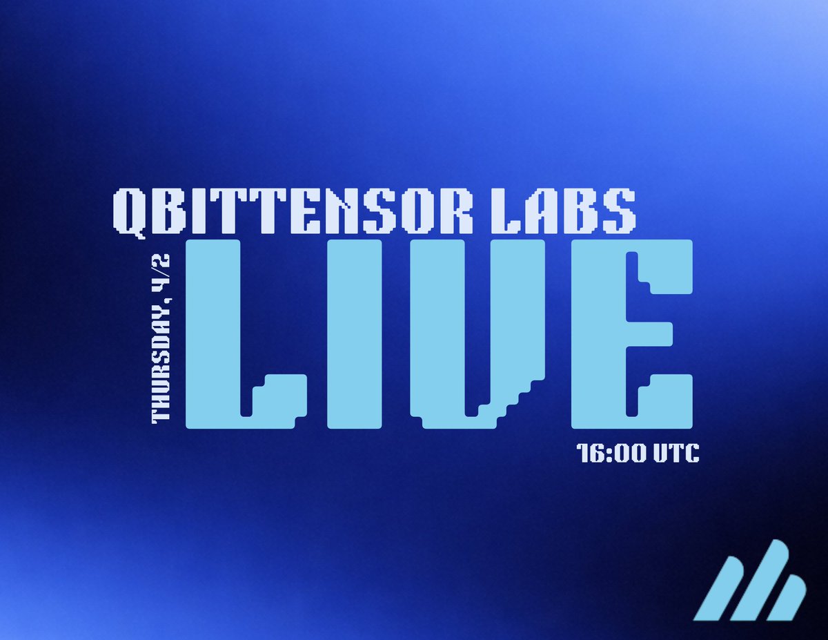 qBitTensor Labs tweet media
